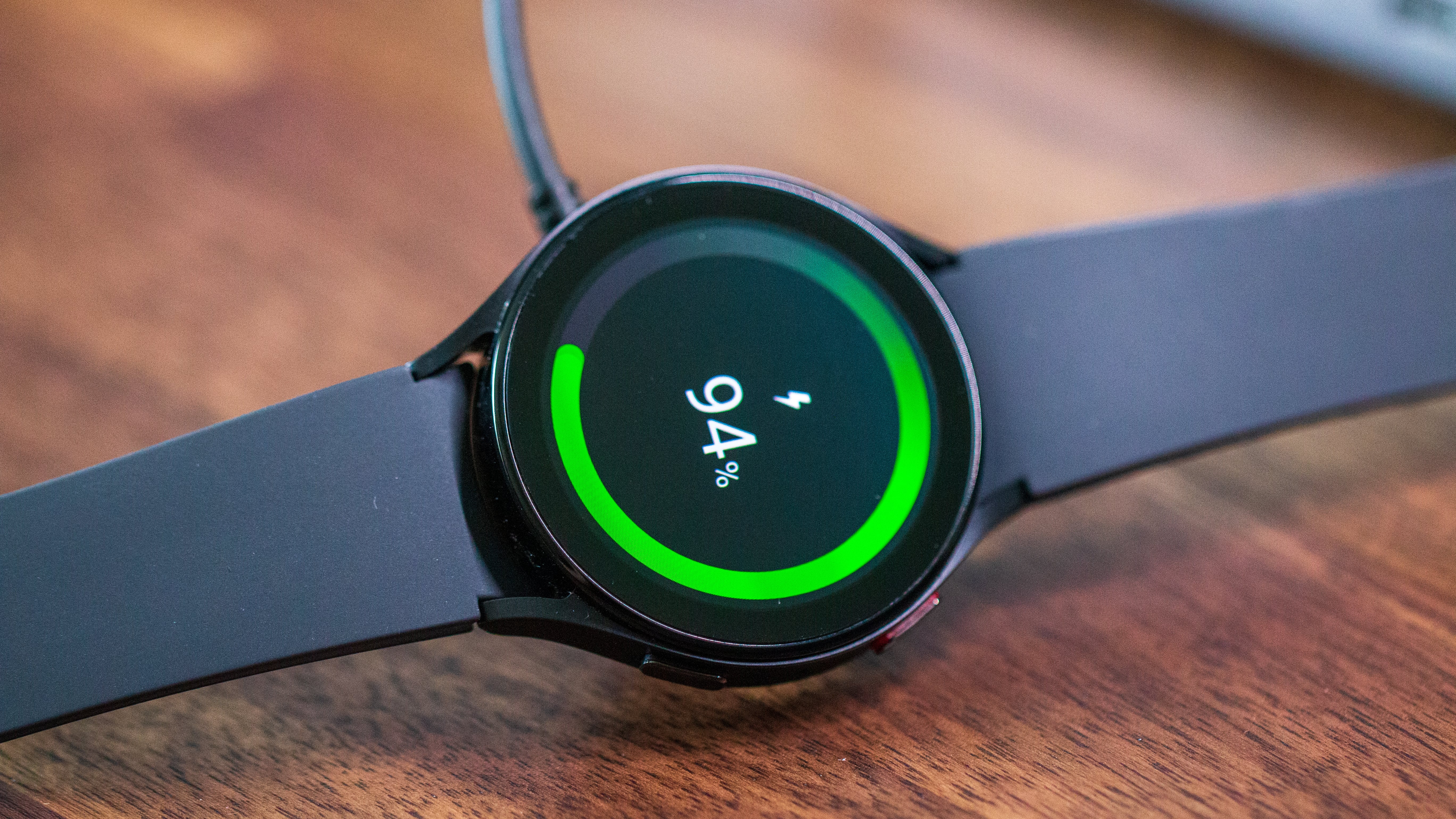 Animation de charge sur Galaxy Watch 5