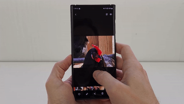 Relever un sujet d'une photo dans One UI 5.1 sur un Samsung Galaxy S23 Ultra