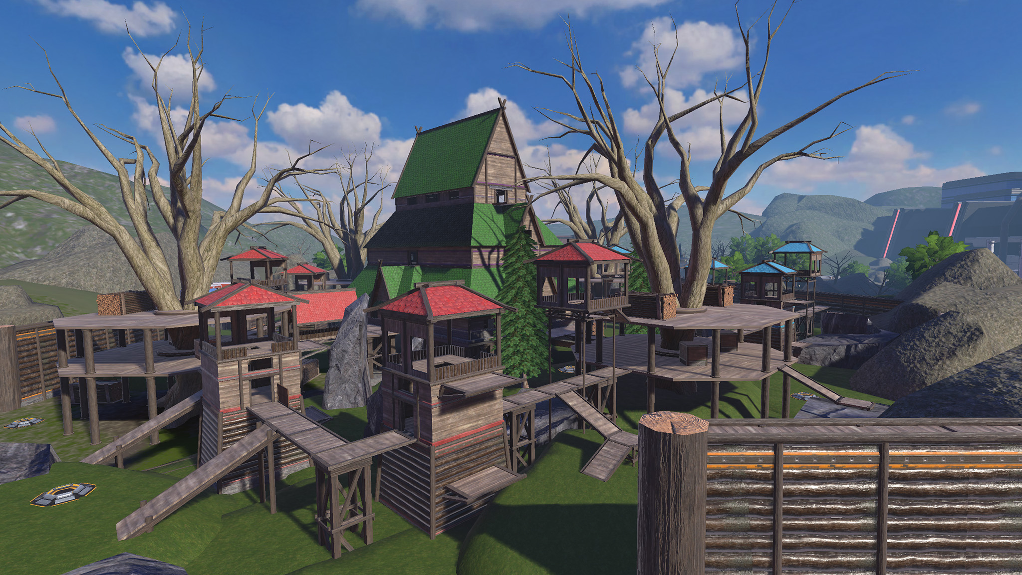 La nouvelle zone Sacred Village sur la carte Battle Royale
